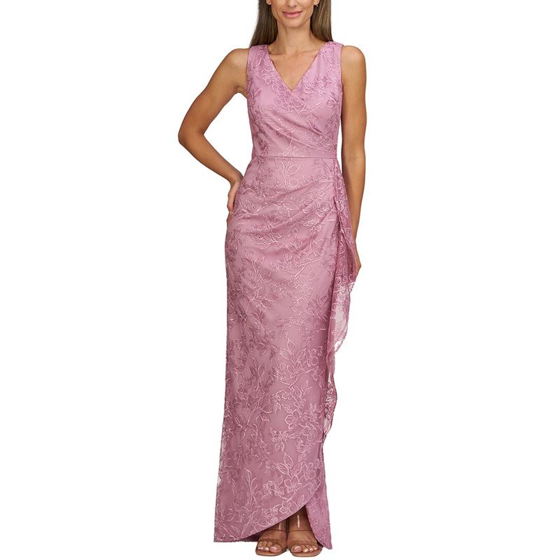 Js Collections Womens Blakely Column Gown